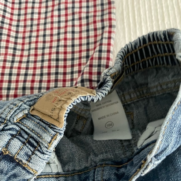 Levi’s signature jeans and Ben Sherman short sleeve top 18mos - Picture 9 of 11